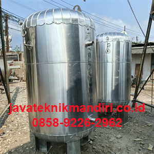 Tangki air panas 1500 liter - stainless sus 304